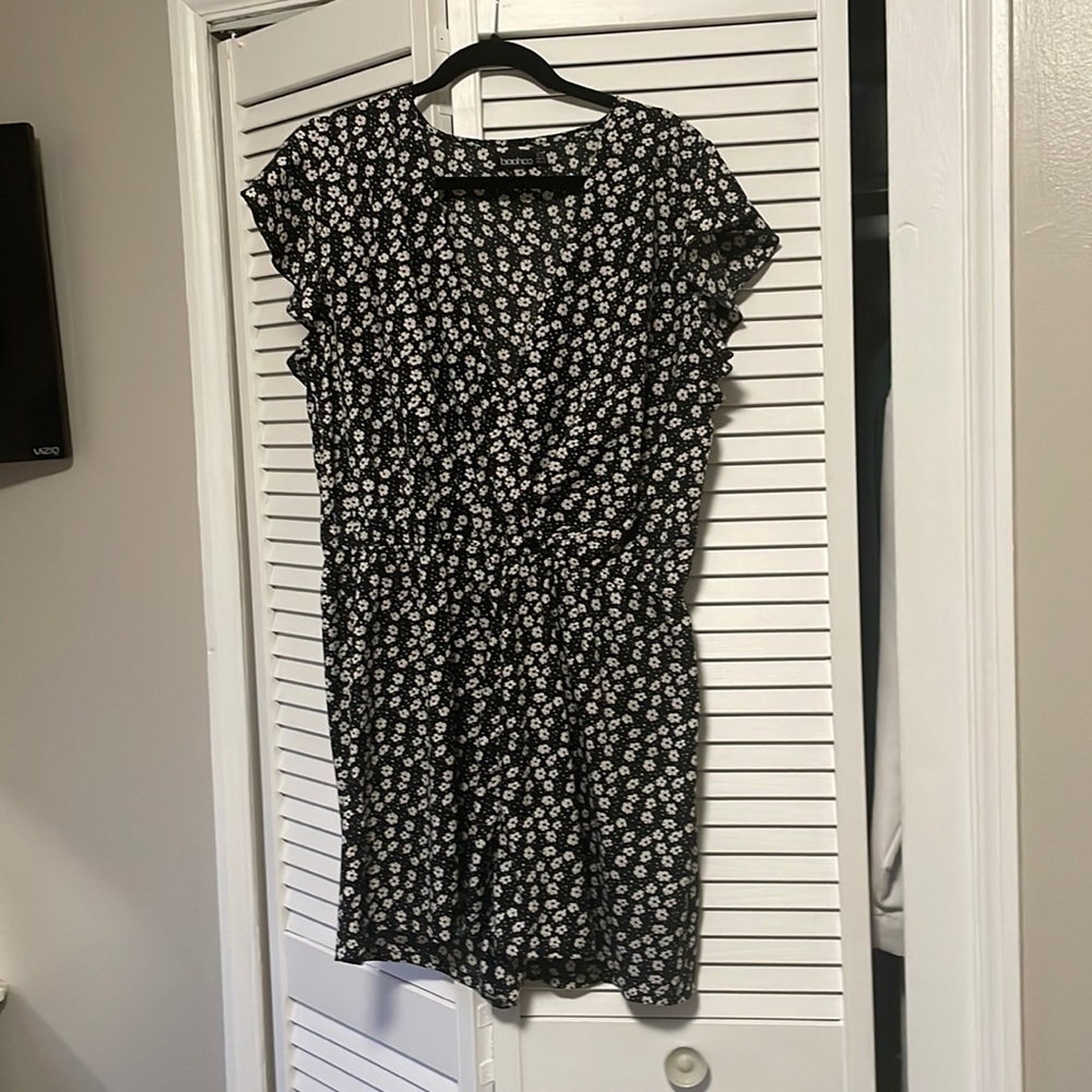 Boohoo Floral Romper